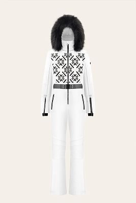 Превью Женский горнолыжный комбинезон Комбинезон горнолыжный POIVRE BLANC W24-0831-WO Snow White